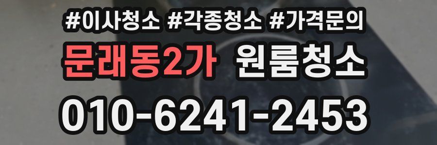 문래동2가 이사청소