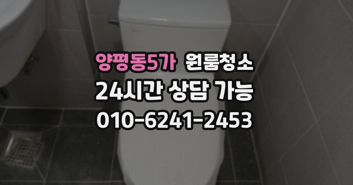 양평동5가 입주청소