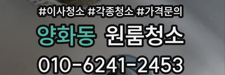 양화동 이사청소