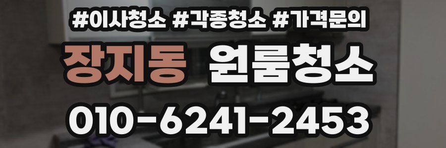 장지동 이사청소