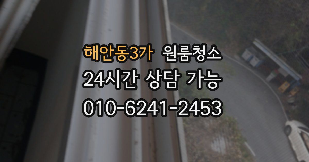 해안동3가 입주청소