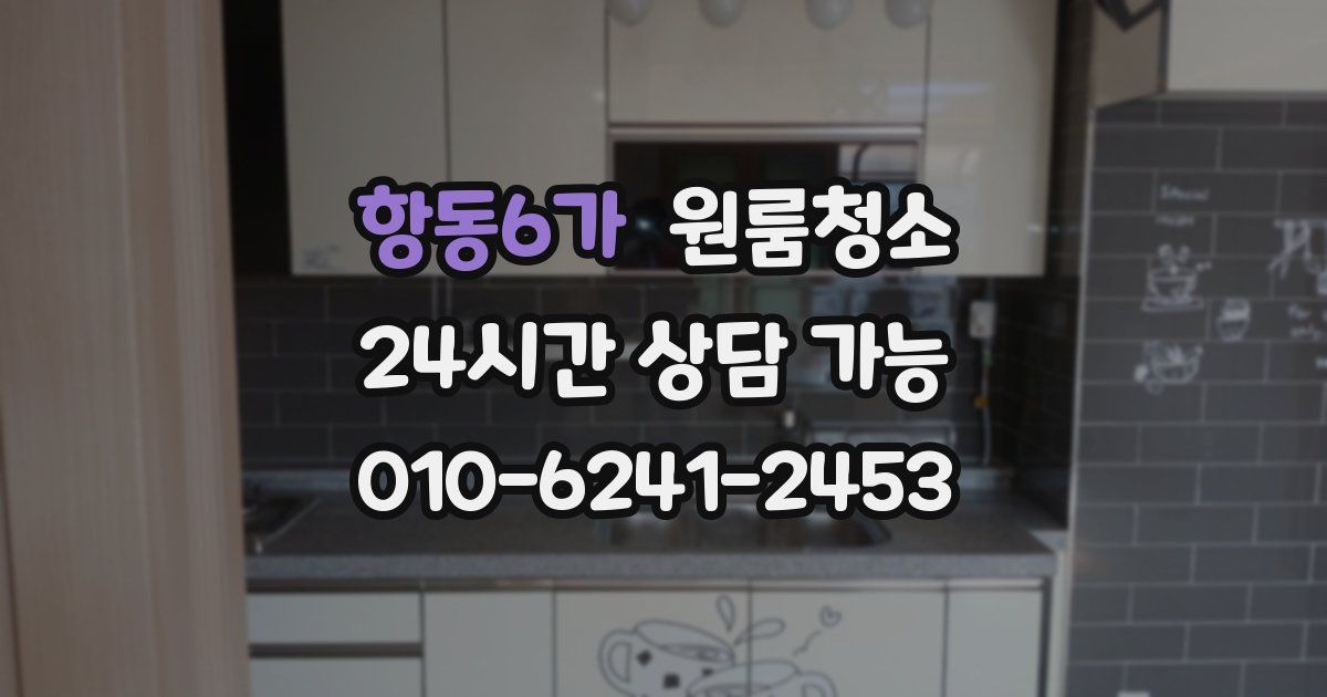 항동6가 입주청소