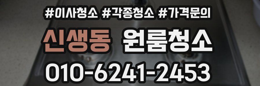 신생동 이사청소