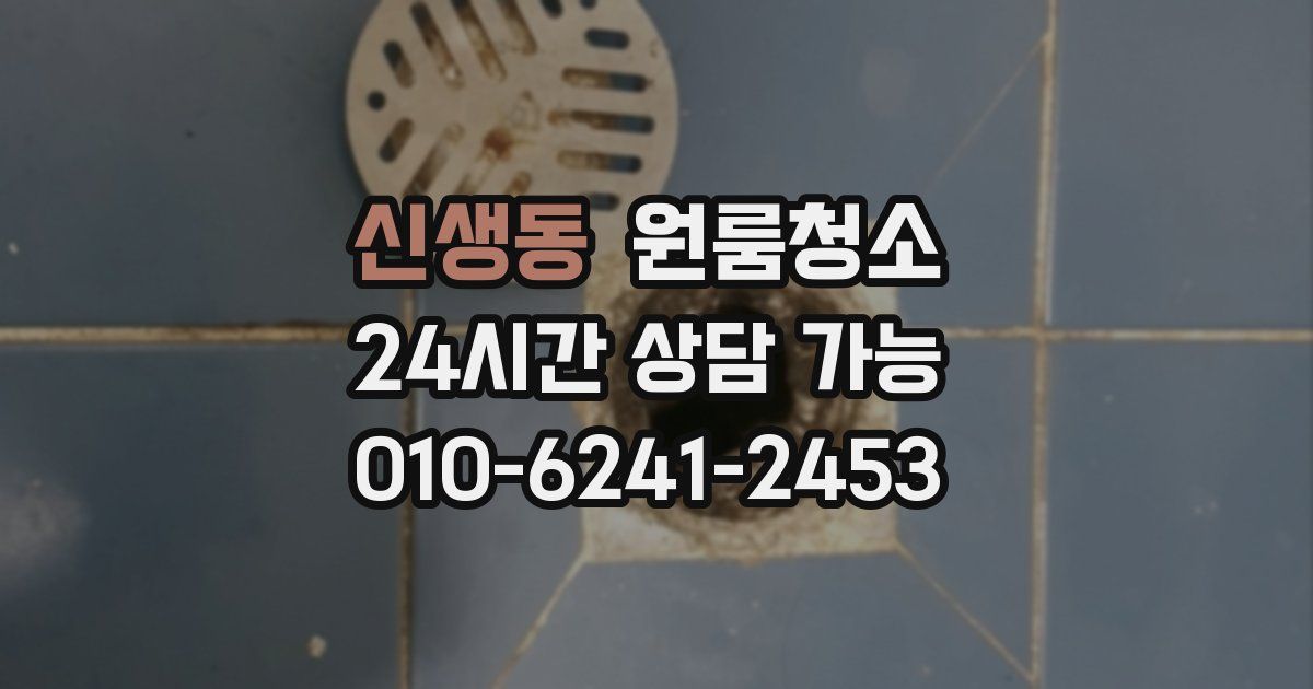 신생동 입주청소