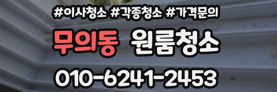 무의동 이사청소