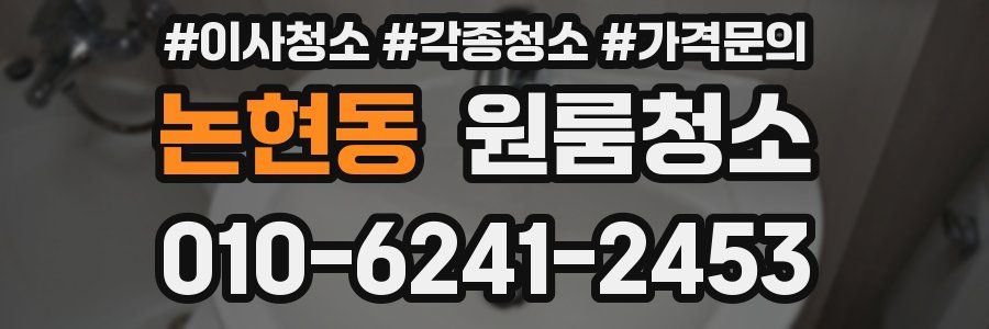 논현동 이사청소