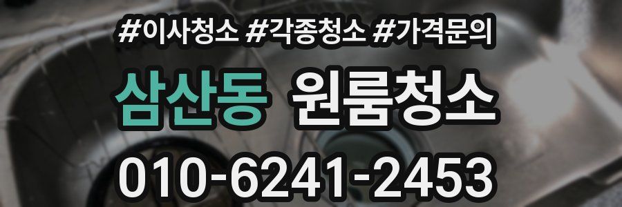 삼산동 이사청소