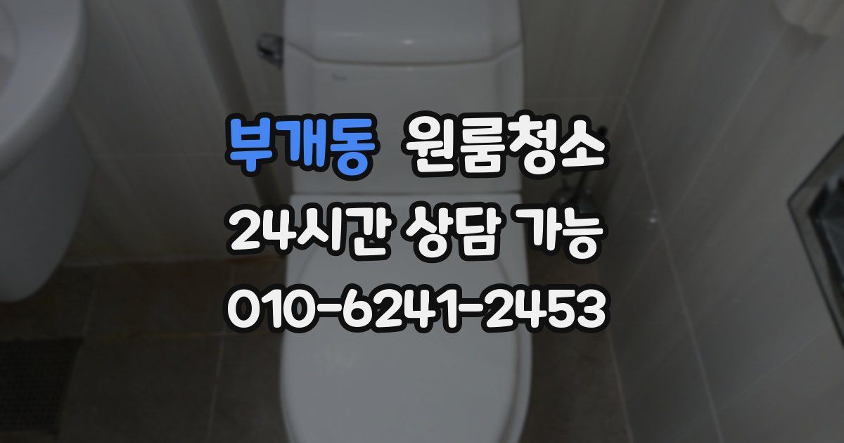 부개동 입주청소