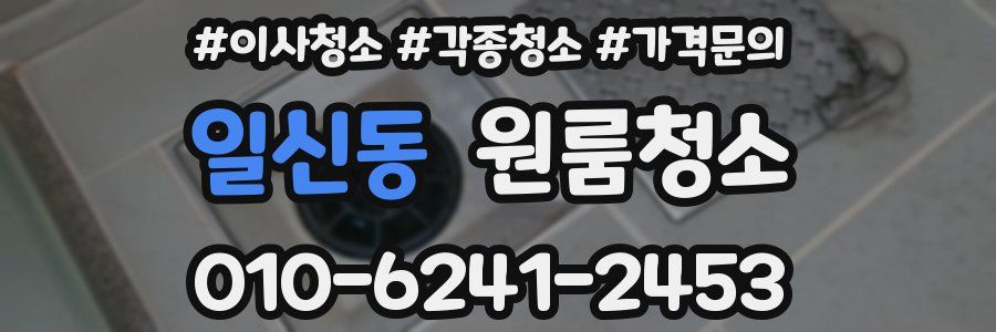 일신동 이사청소