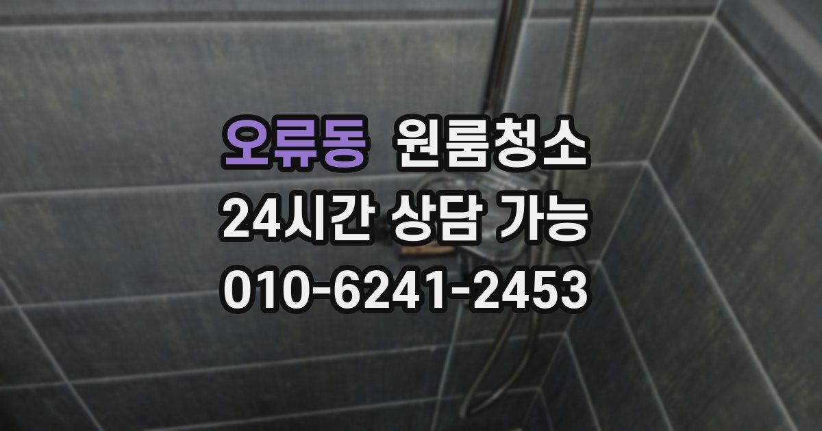 오류동 입주청소