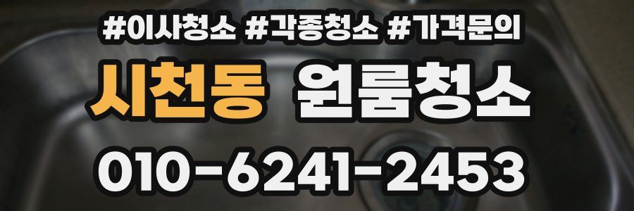 시천동 이사청소