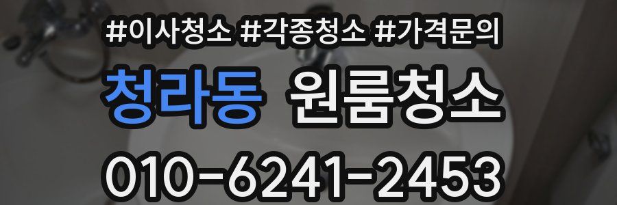 청라동 이사청소