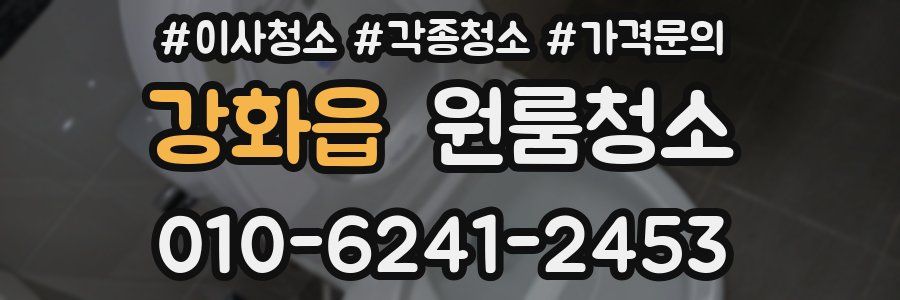 강화읍 이사청소