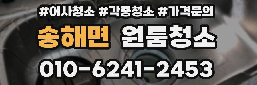 송해면 이사청소