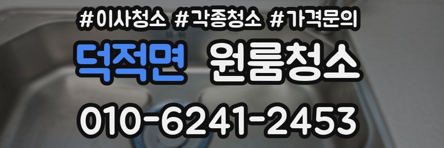 덕적면 이사청소