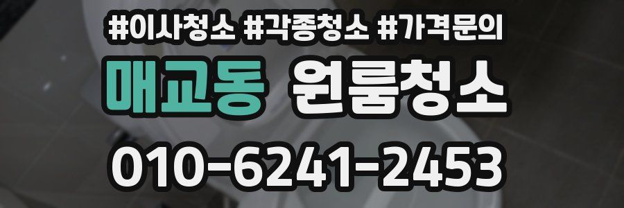 매교동 이사청소