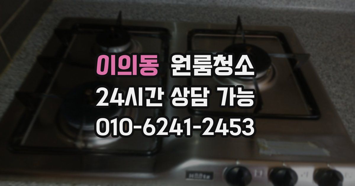 이의동 입주청소