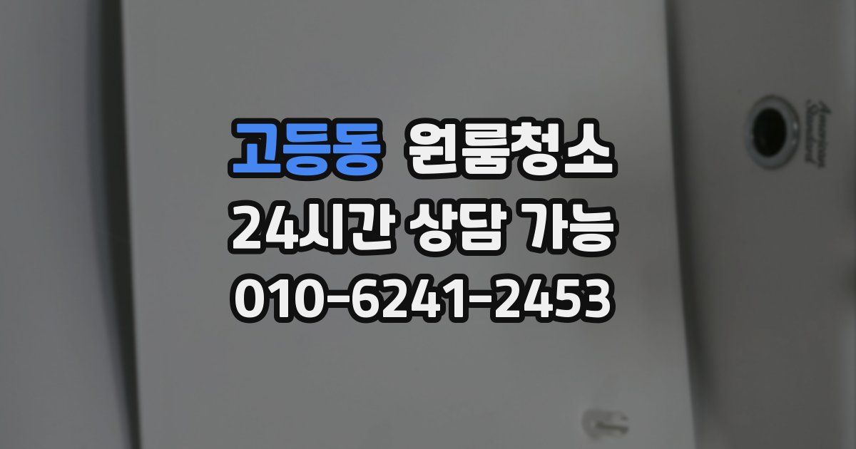 고등동 입주청소