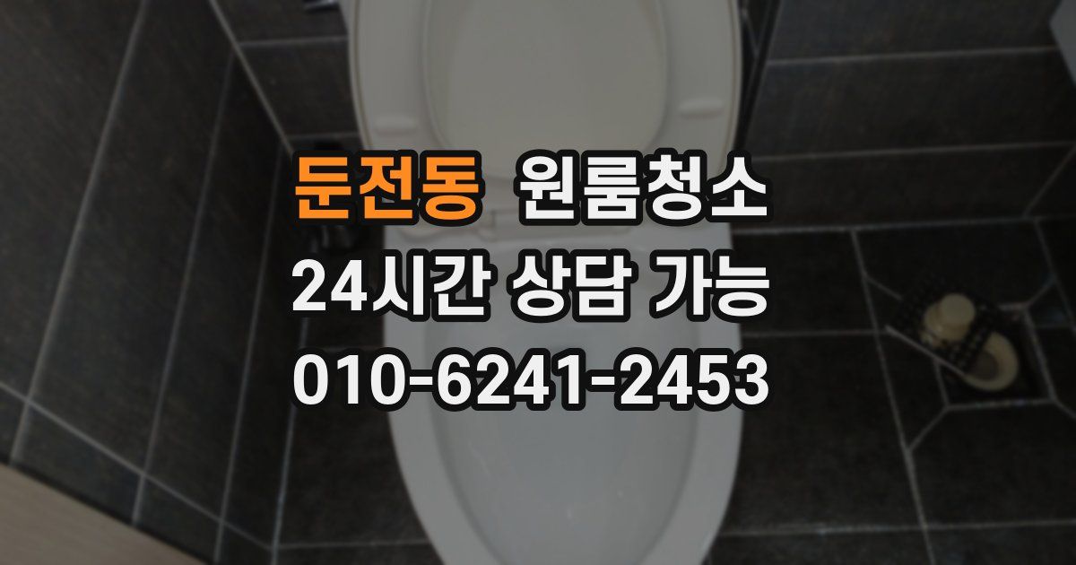 둔전동 입주청소