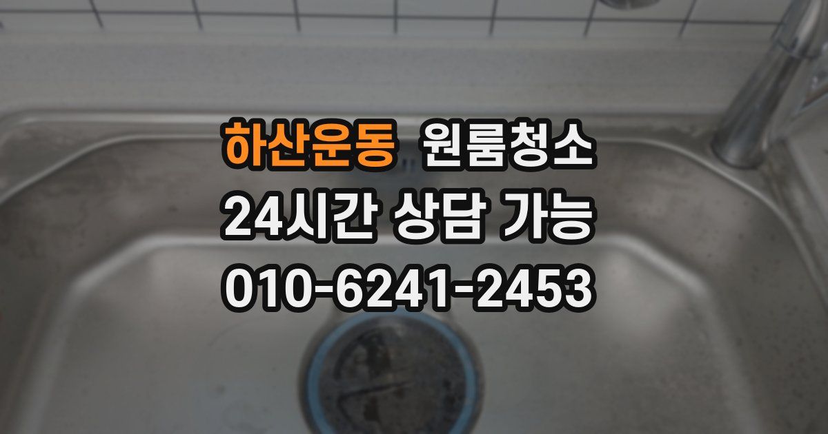 하산운동 입주청소