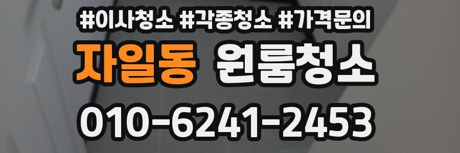 자일동 이사청소