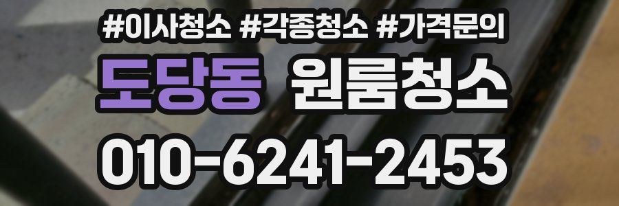 도당동 이사청소