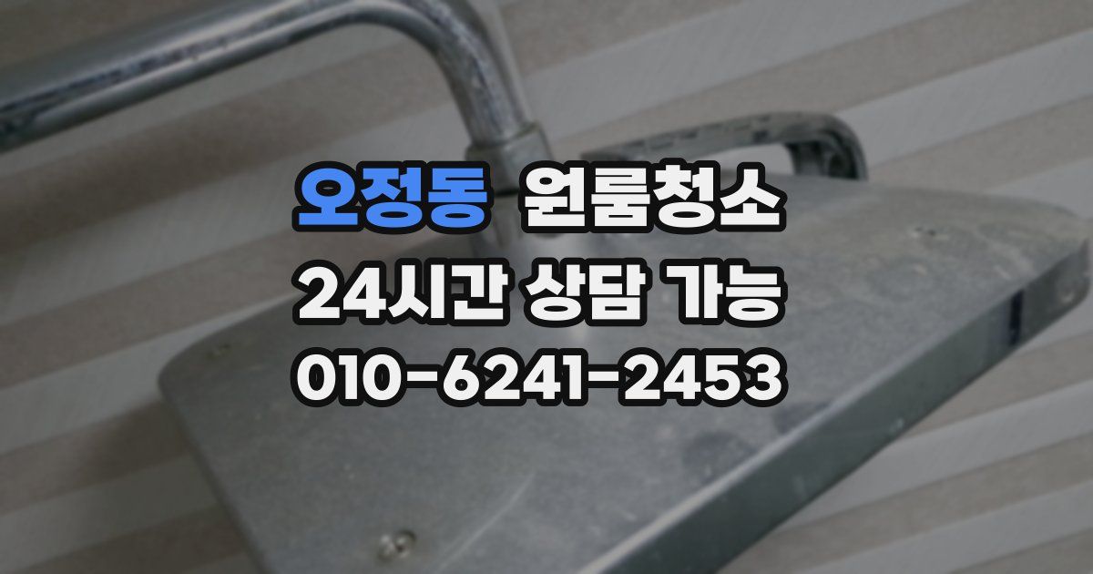 오정동 입주청소