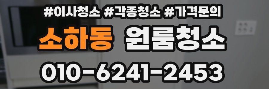 소하동 이사청소