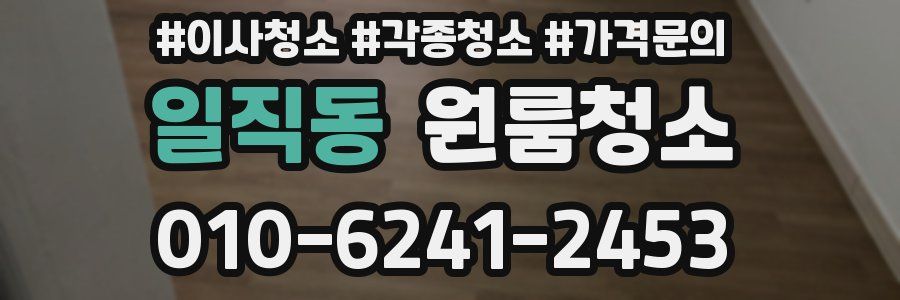 일직동 이사청소