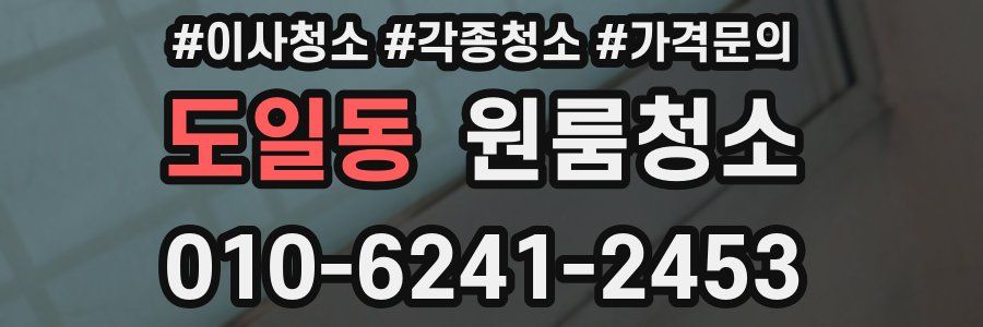 도일동 이사청소