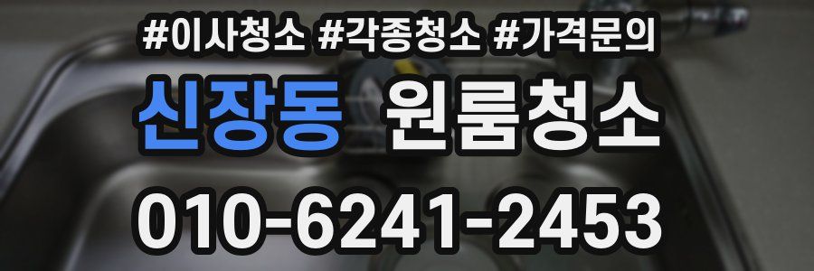 신장동 이사청소