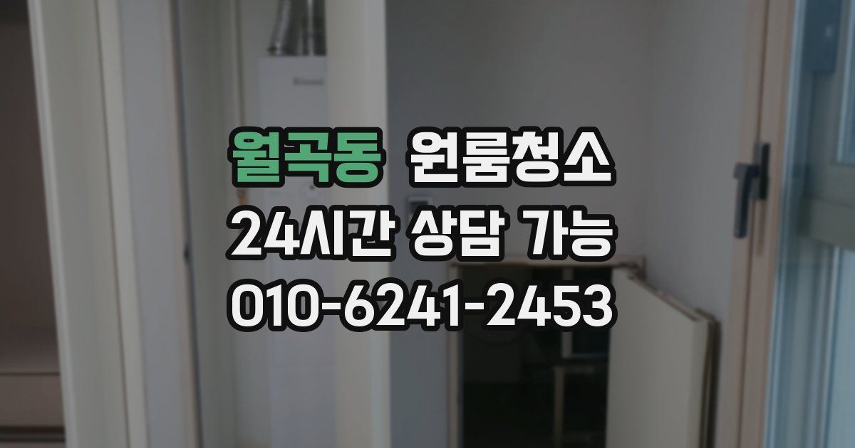 월곡동 입주청소