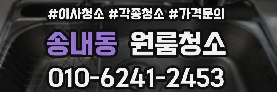 송내동 이사청소