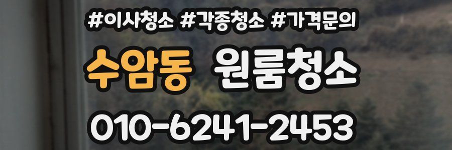 수암동 이사청소