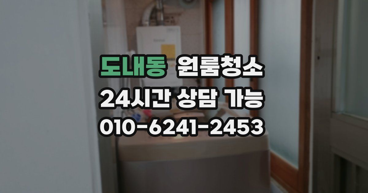 도내동 입주청소