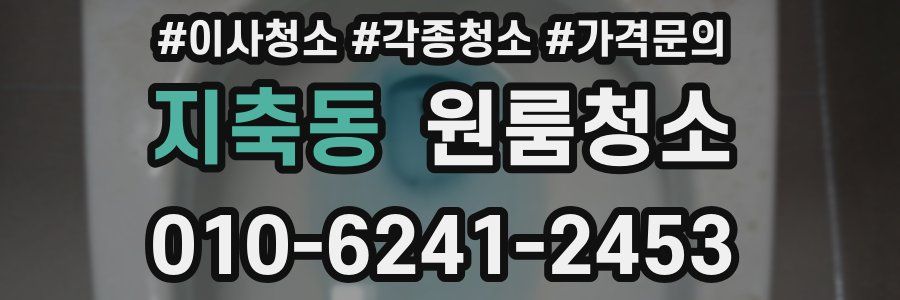 지축동 이사청소