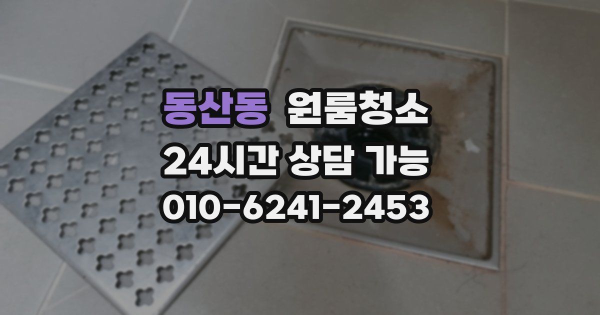 동산동 입주청소