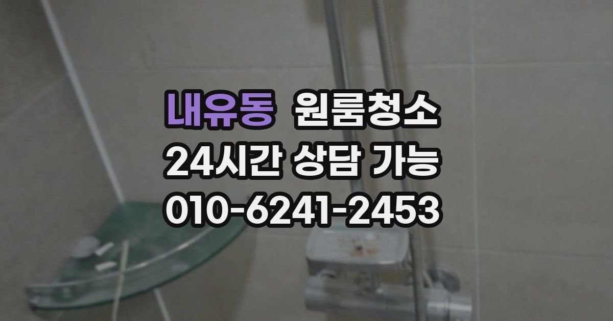 내유동 입주청소