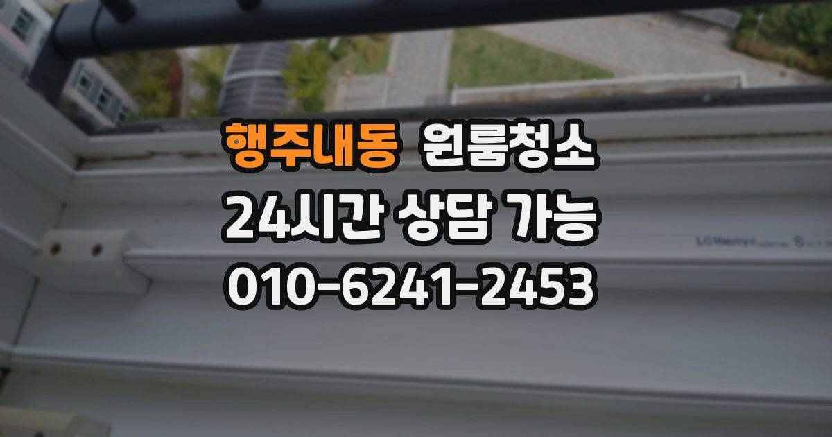 행주내동 입주청소