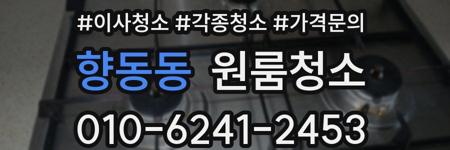 향동동 이사청소