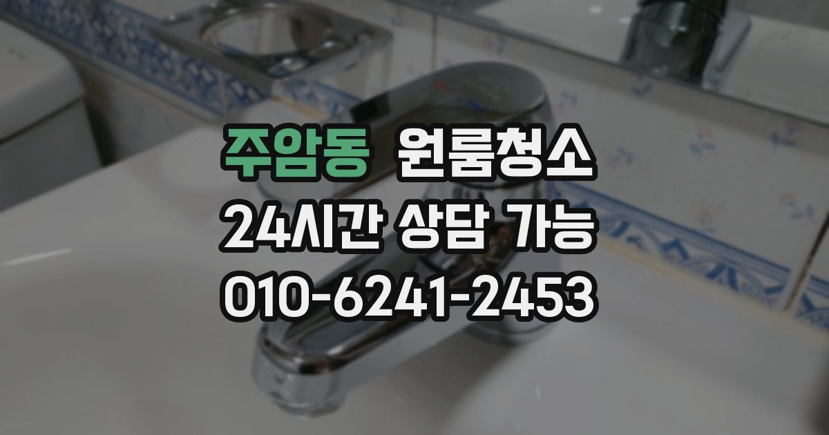 주암동 입주청소