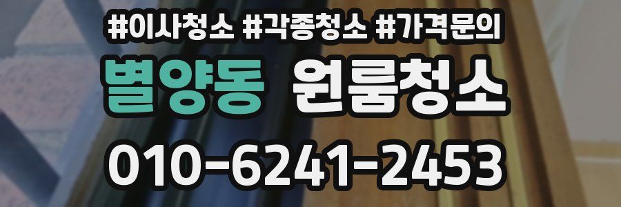 별양동 이사청소