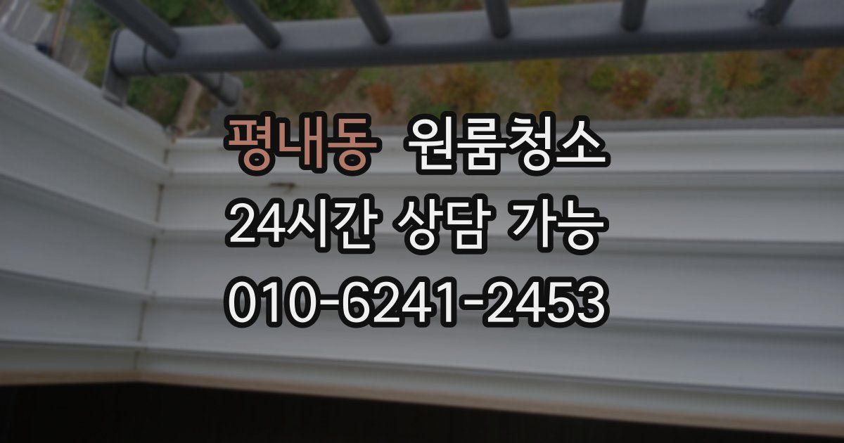 평내동 입주청소