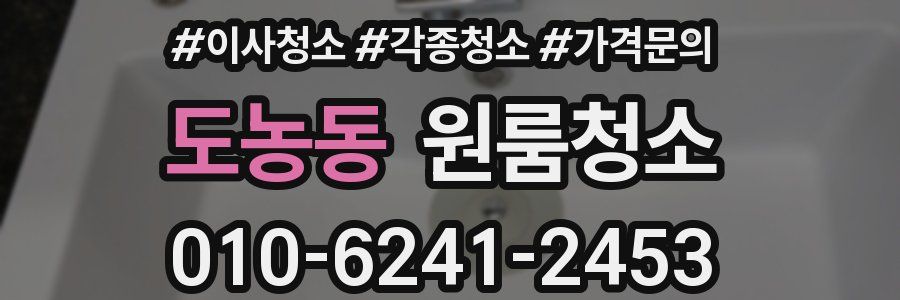 도농동 이사청소