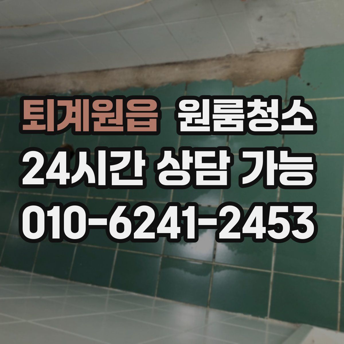 퇴계원읍 원룸청소