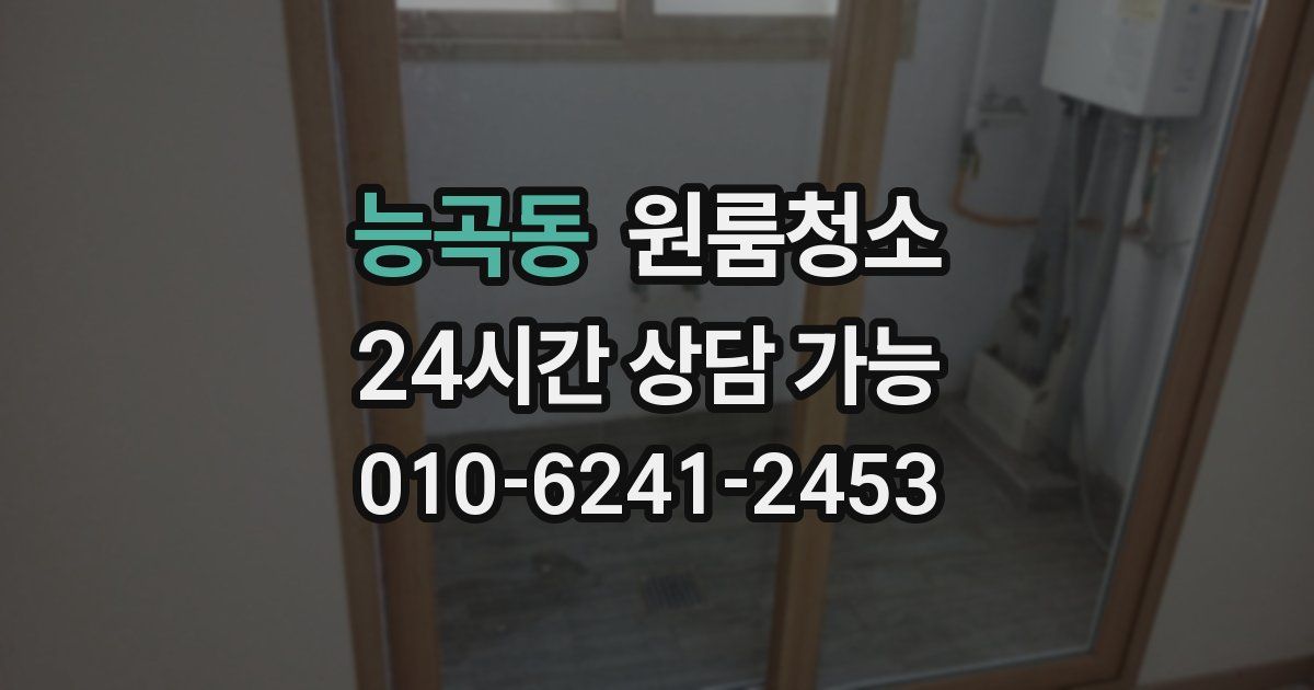 능곡동 입주청소