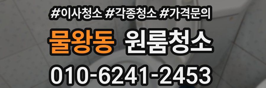 물왕동 이사청소