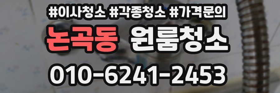 논곡동 이사청소