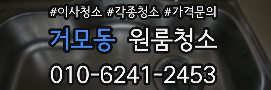 거모동 이사청소