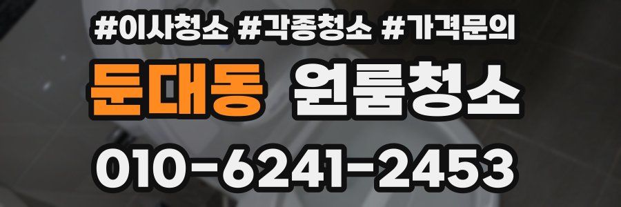 둔대동 이사청소